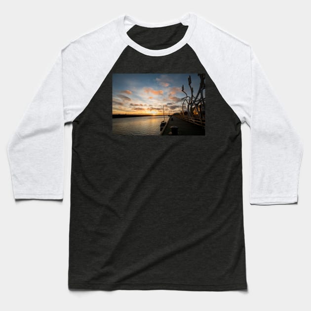 River Blyth perspective Baseball T-Shirt by Violaman